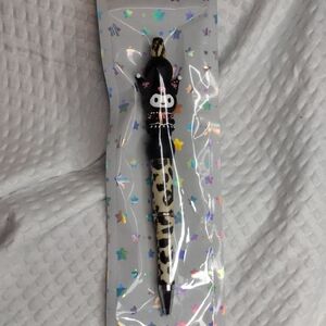 Cute Black and White Animal Print Pen